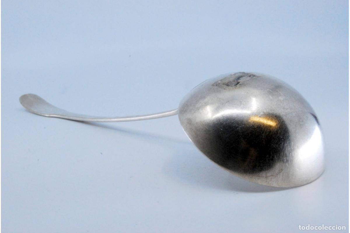 Antig&uuml;edades: Cuchar&oacute;n de sopa de plata - Foto 5