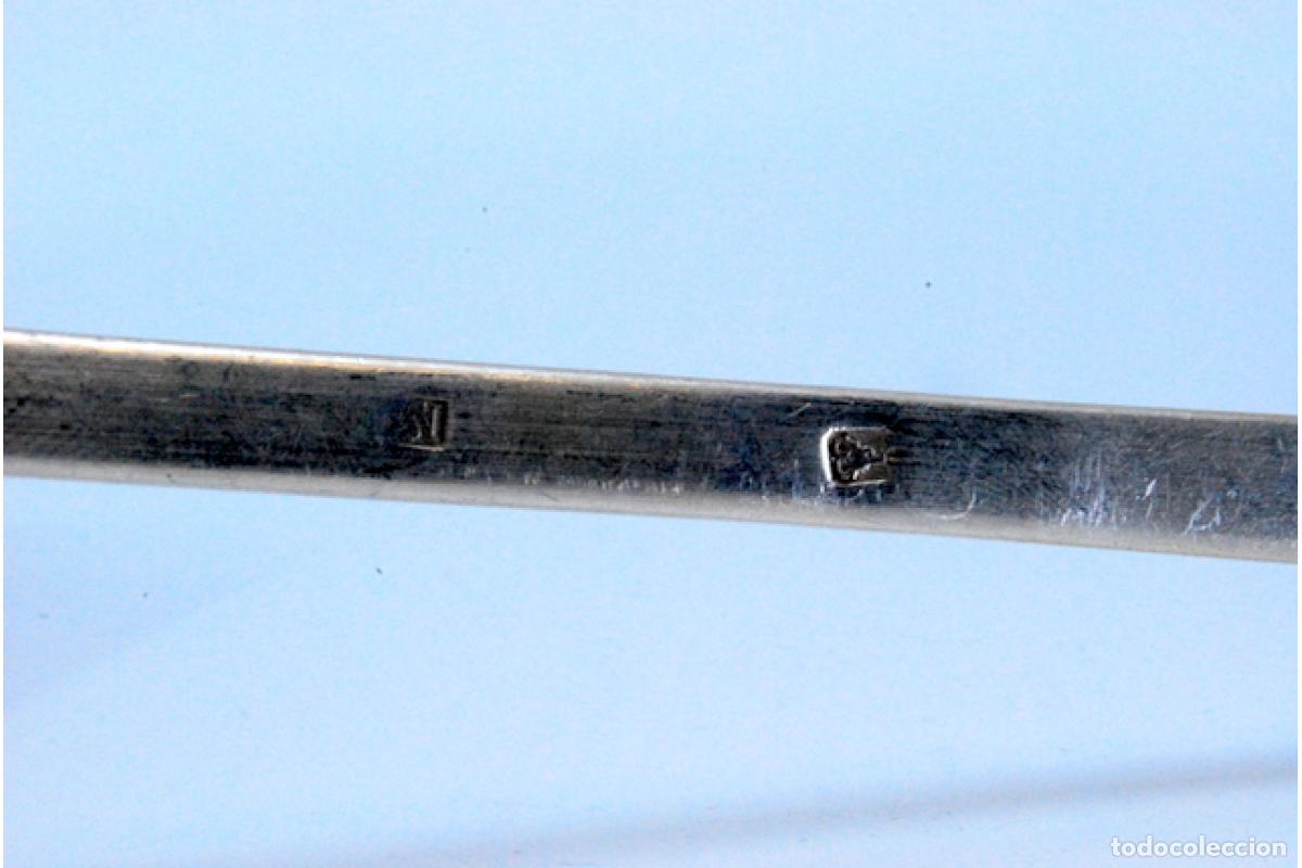 Antig&uuml;edades: Cuchar&oacute;n de sopa de plata - Foto 7