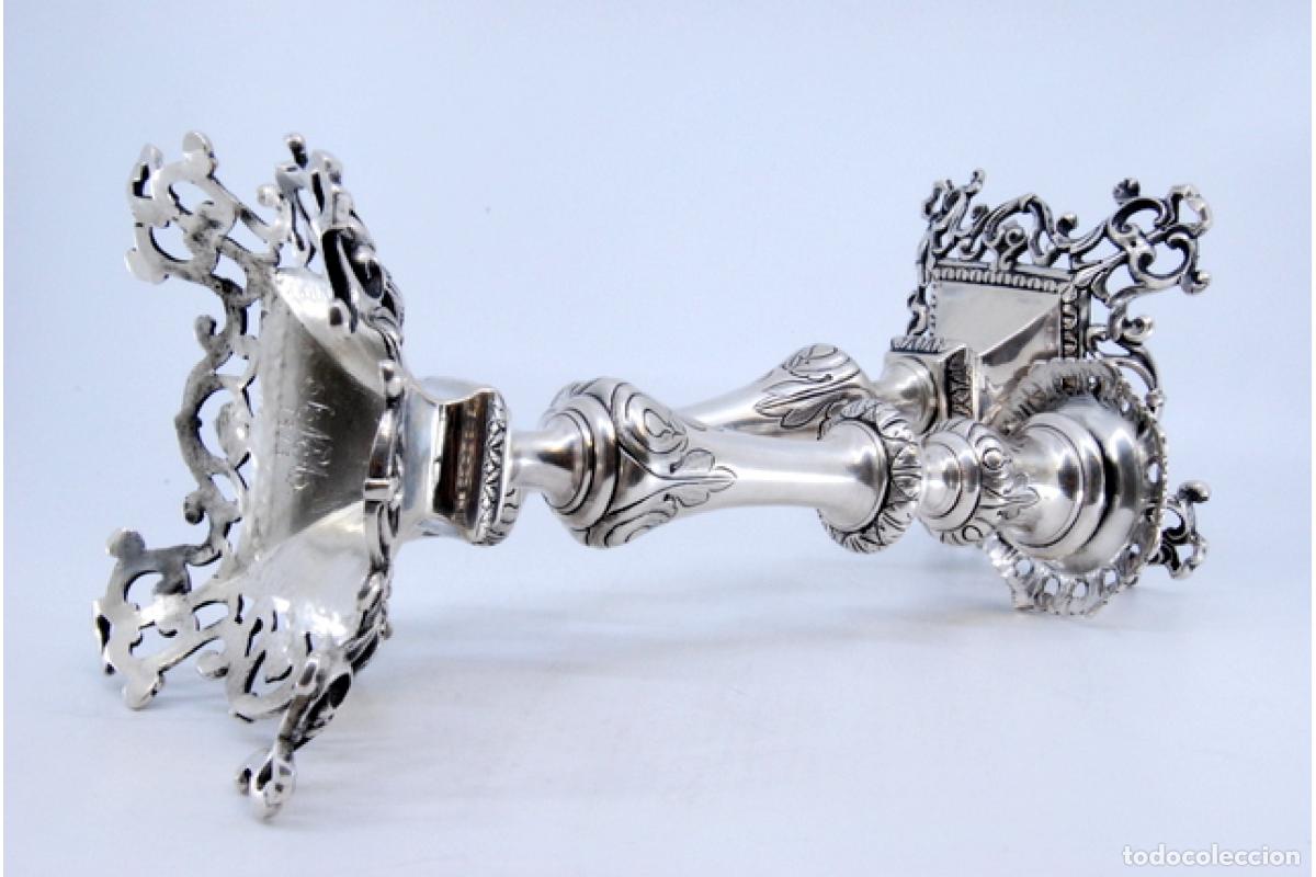 Antig&uuml;edades: Candelabros de plata - Foto 6