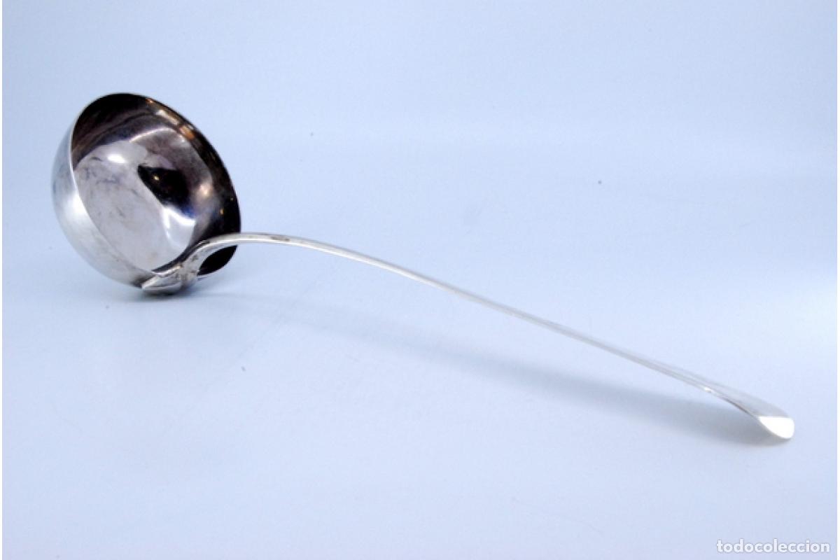 Antig&uuml;edades: Cuchar&oacute;n de sopa de plata - Foto 8