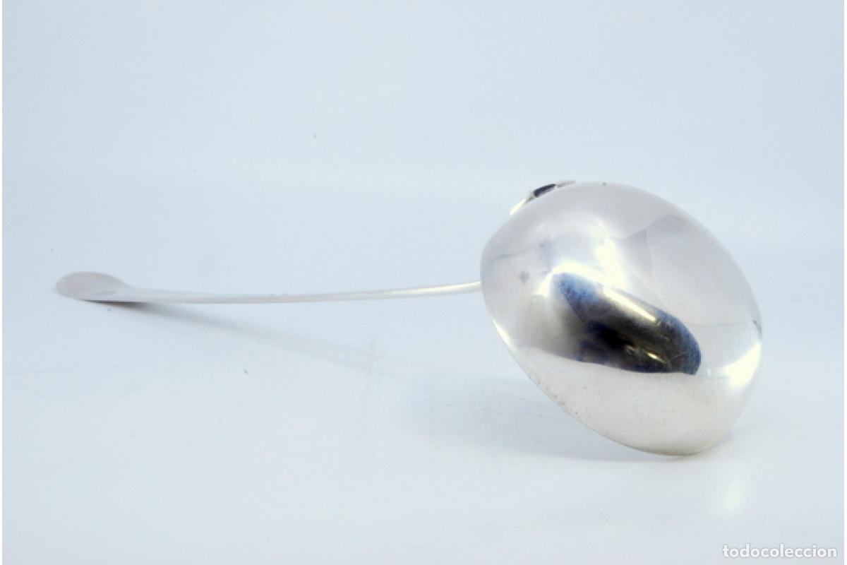 Antig&uuml;edades: Cuchar&oacute;n de sopa de plata - Foto 6