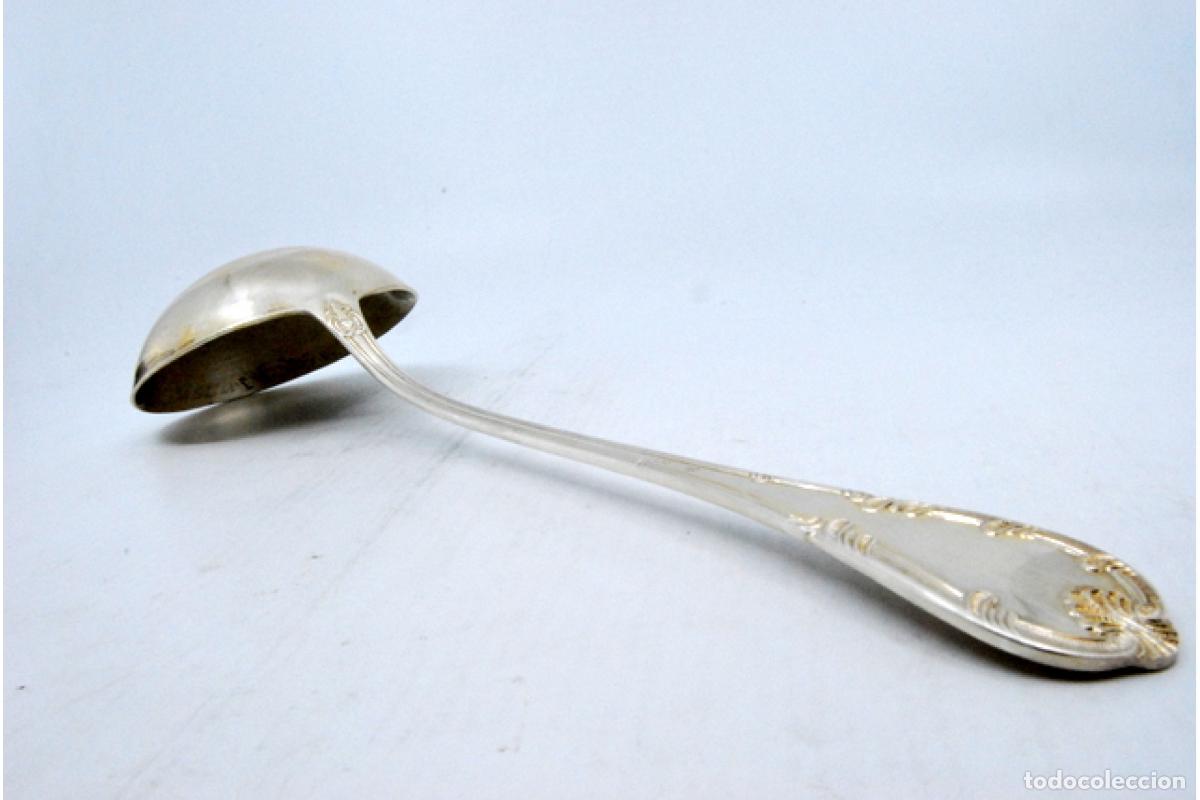 Antig&uuml;edades: Cuchar&oacute;n de sopa de plata - Foto 3