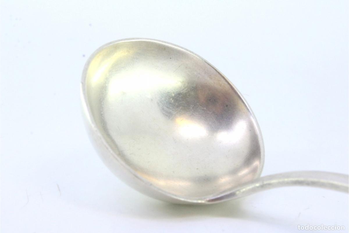 Antig&uuml;edades: Cuchara de degustaci&oacute;n de plata - Foto 3
