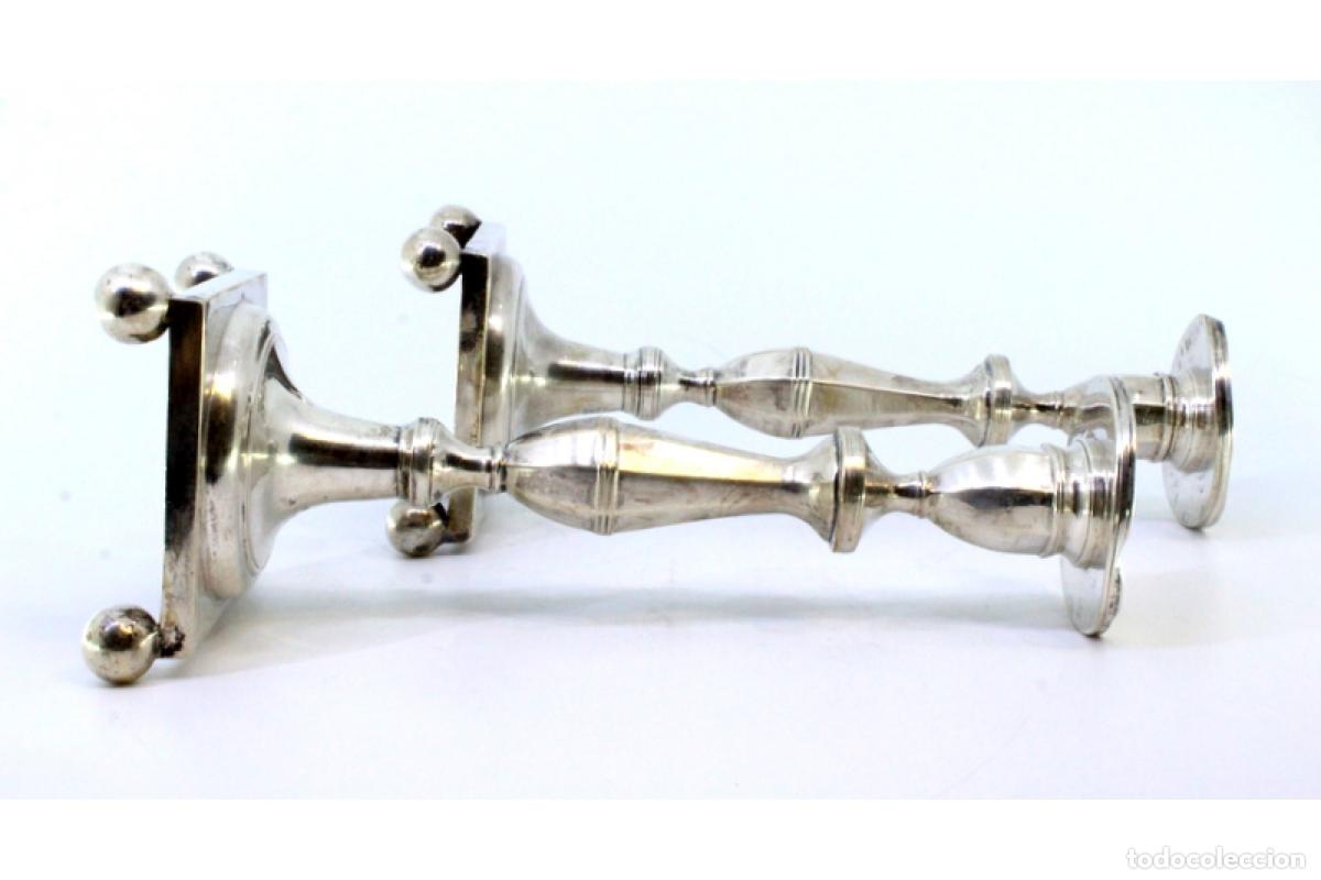 Antig&uuml;edades: Candelabros de plata - Foto 3
