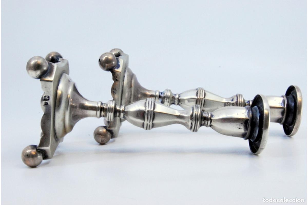 Antig&uuml;edades: Candelabros de plata - Foto 5