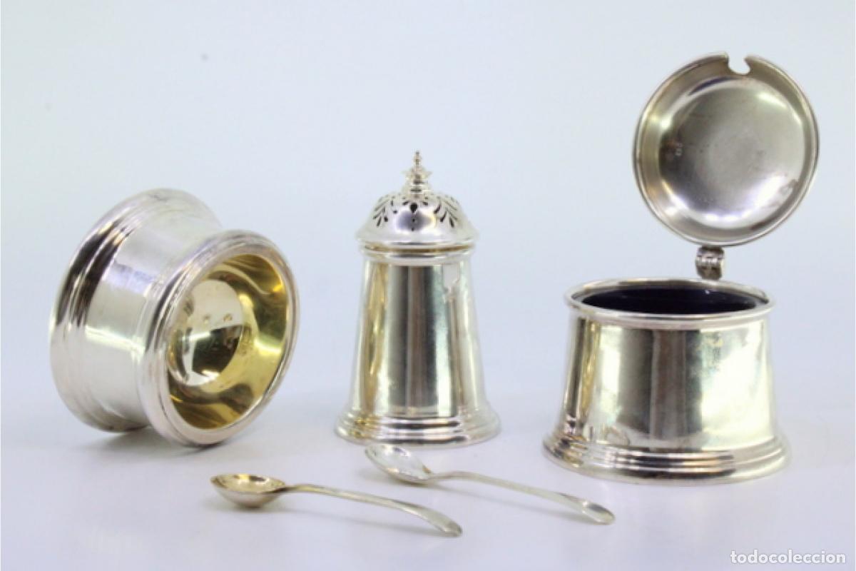 Antig&uuml;edades: Juego de desayuno, en plata - Foto 2