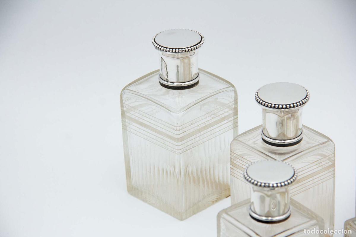 Antig&uuml;edades: Set de belleza de plata - Foto 4