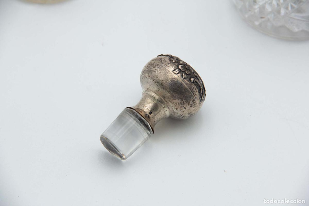 Antig&uuml;edades: Set de belleza de plata - Foto 2