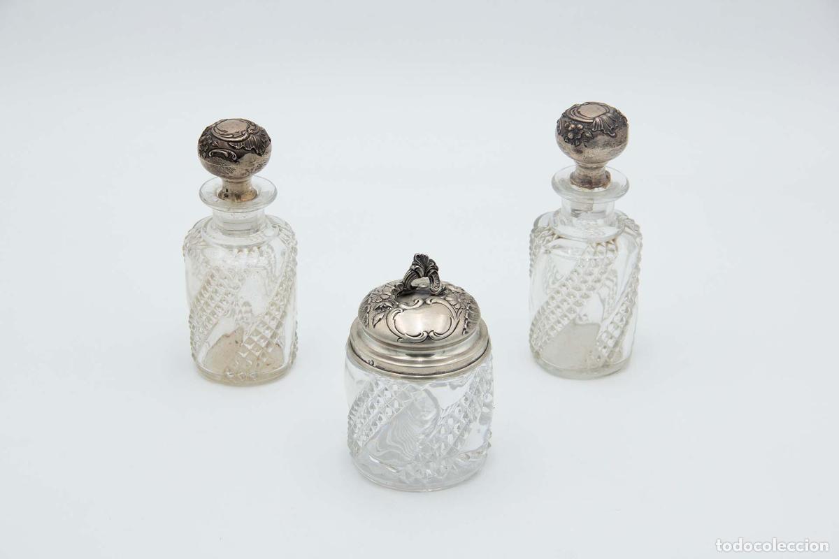 Antig&uuml;edades: Set de belleza de plata - Foto 1