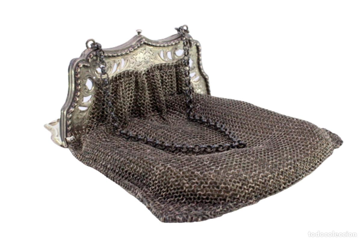 Antig&uuml;edades: bolsa de plata - Foto 1