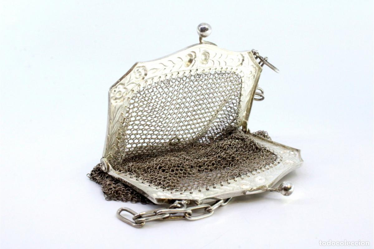 Antig&uuml;edades: bolsa de plata - Foto 6