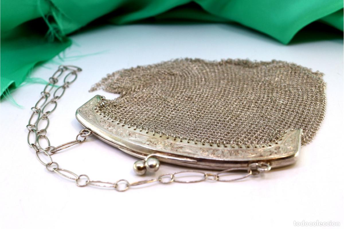 Antig&uuml;edades: bolsa de plata - Foto 1
