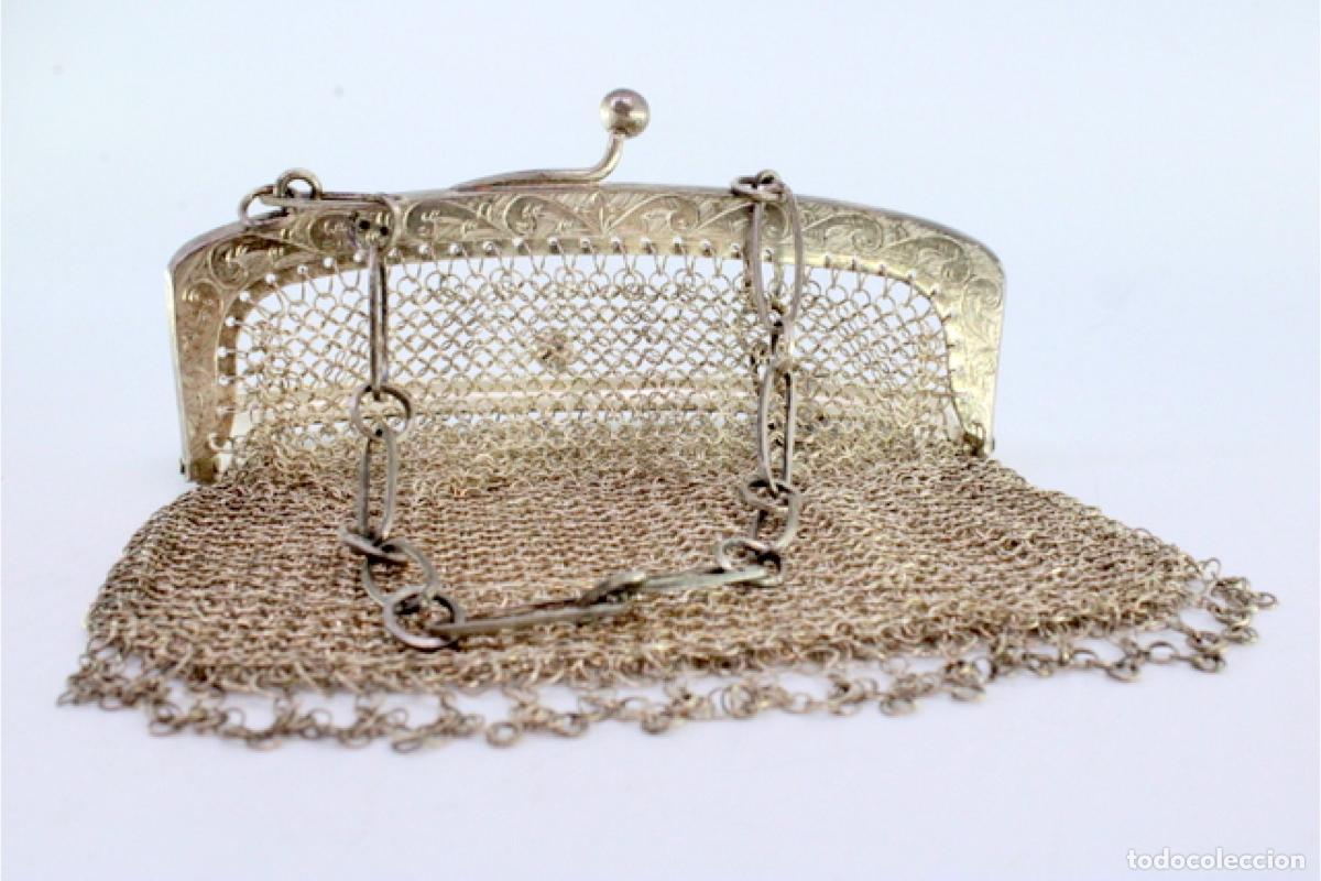 Antig&uuml;edades: bolsa de plata - Foto 6