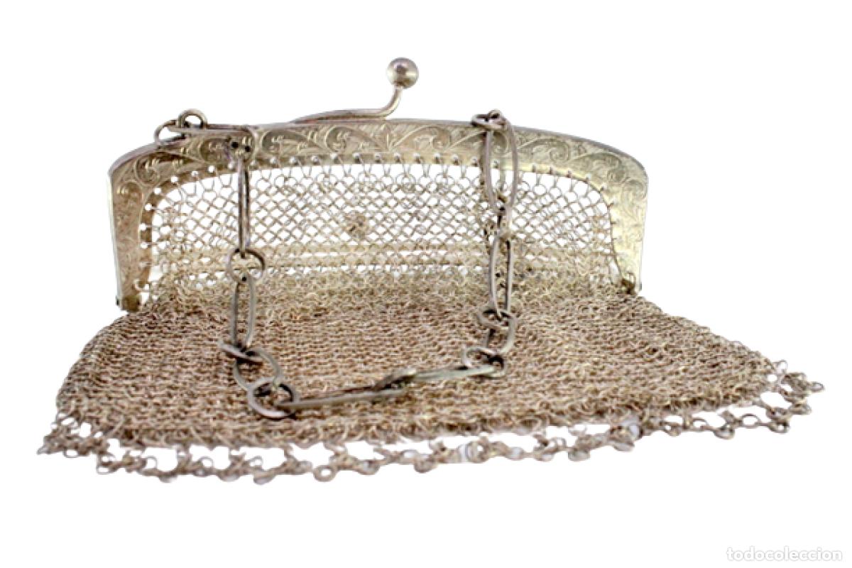 Antig&uuml;edades: bolsa de plata - Foto 1