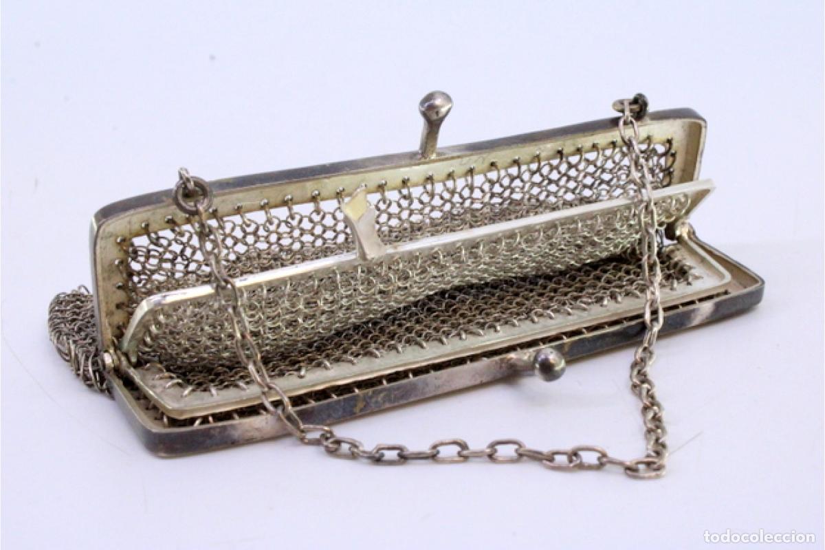 Antig&uuml;edades: bolsa de plata - Foto 4