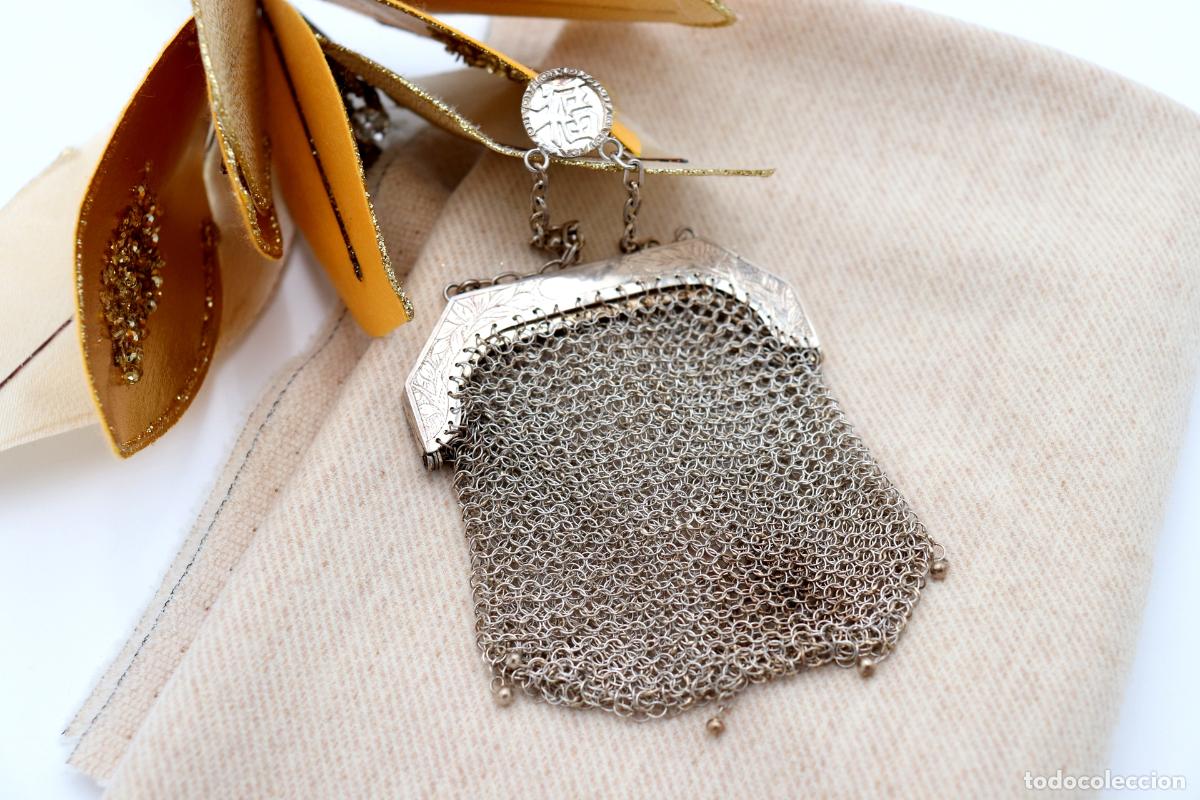 Antig&uuml;edades: bolsa de plata - Foto 1