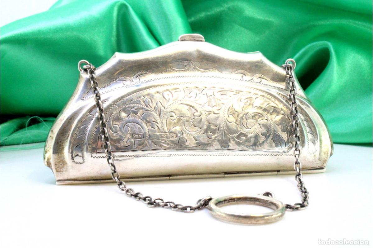 Antig&uuml;edades: bolsa de plata - Foto 6