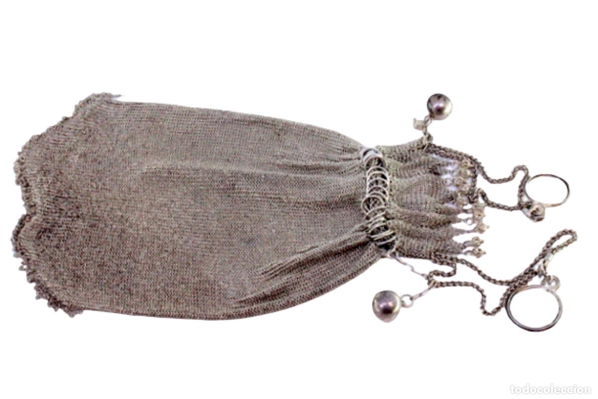 Antiquit&eacute;s: bolsa de plata