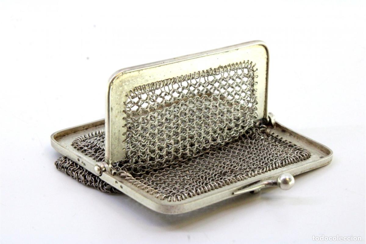 Antig&uuml;edades: Monedero de plata - Foto 6