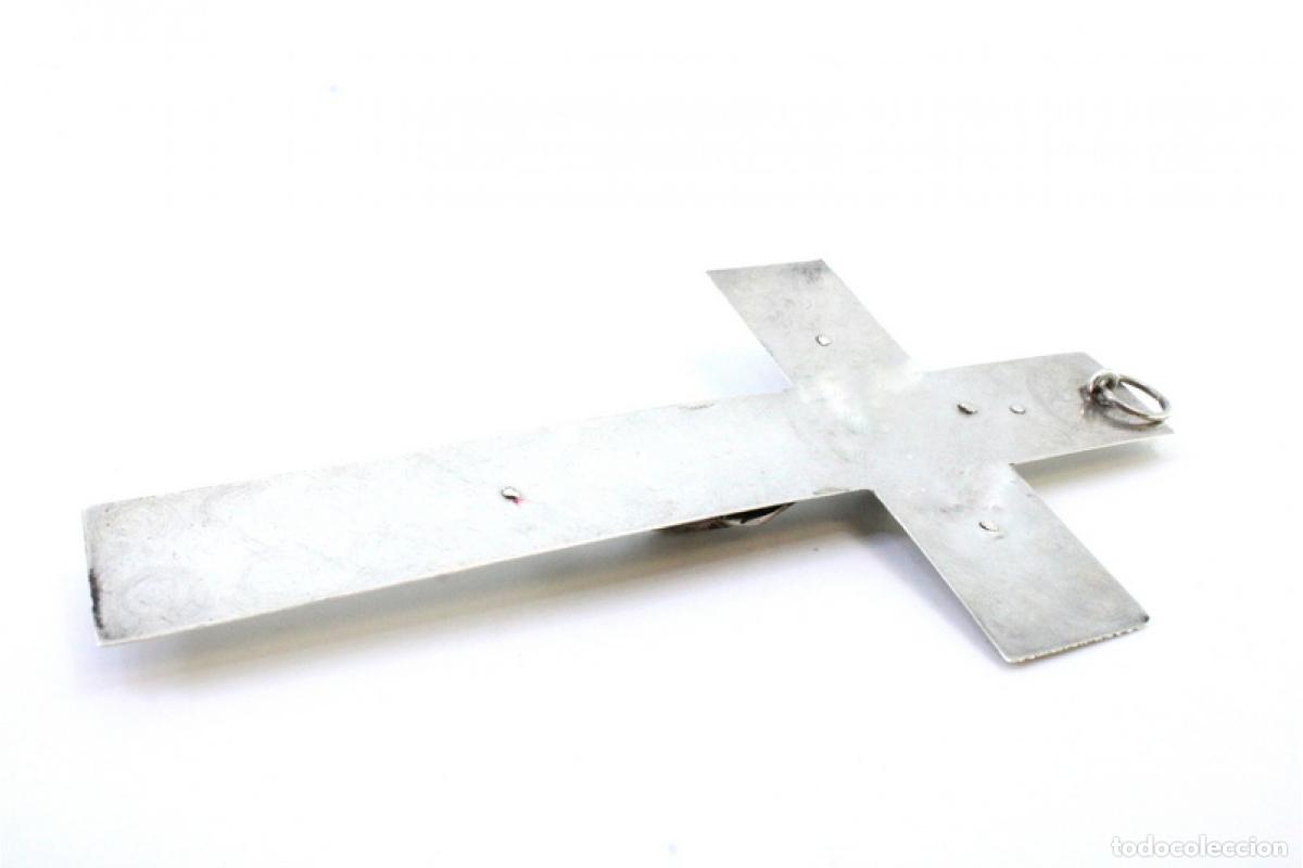 Antig&uuml;edades: Crucifijo de plata - Foto 5