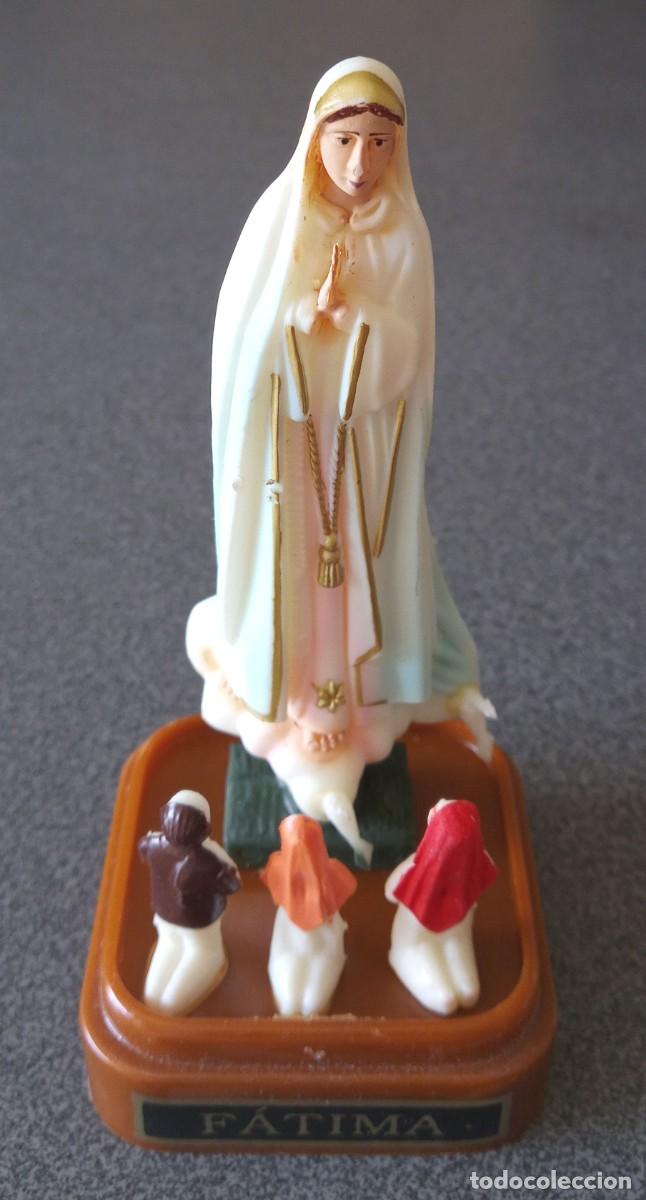 Antig&uuml;edades: Figura Virgen De F&aacute;tima - Foto 2