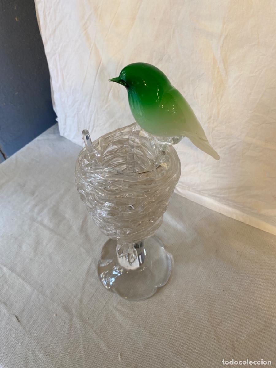 Antig&uuml;edades: PIEZA DE CRISTAL DE MURANO FIRMADA. - Foto 6
