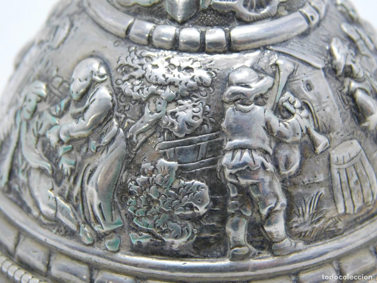 Antig&uuml;edades: ANTIGUA CAMPANA DE PLATA - Foto 6
