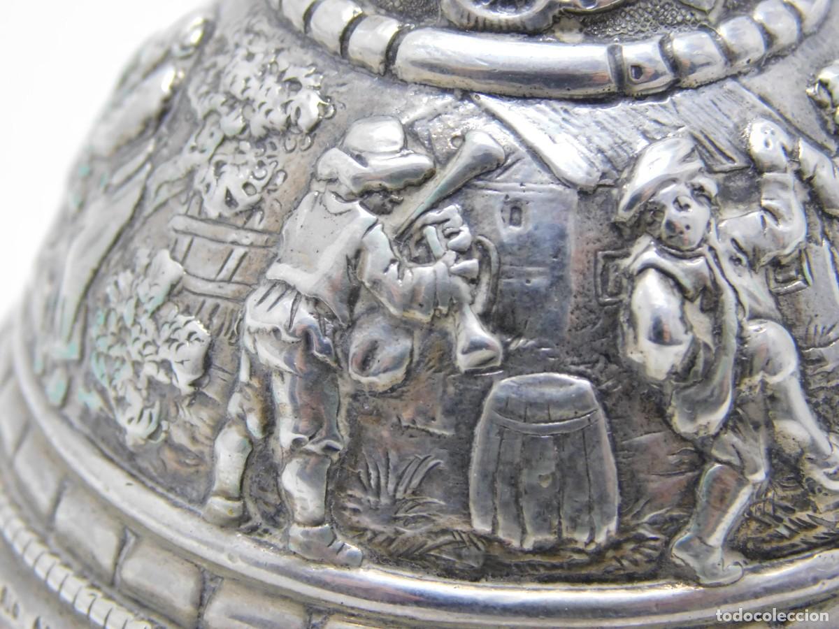 Antig&uuml;edades: ANTIGUA CAMPANA DE PLATA - Foto 7