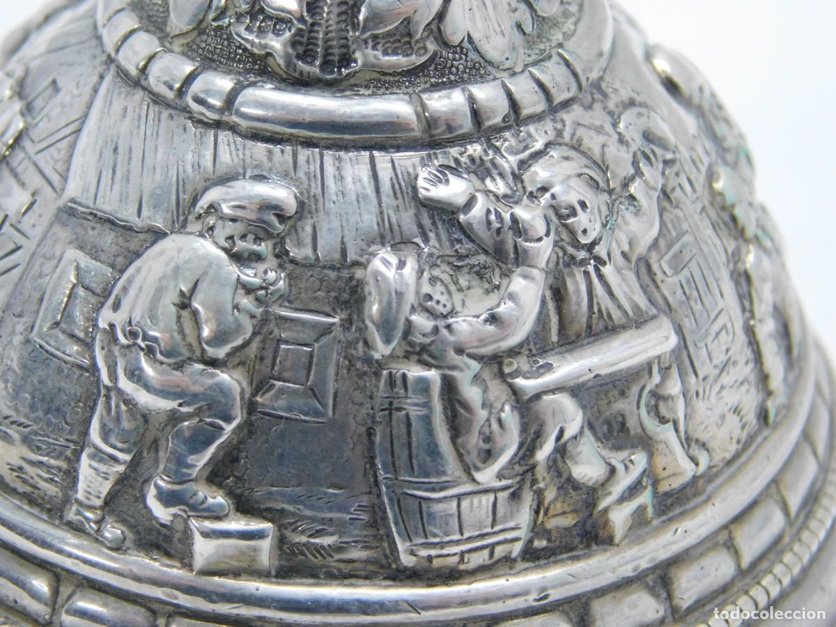 Antig&uuml;edades: ANTIGUA CAMPANA DE PLATA - Foto 10