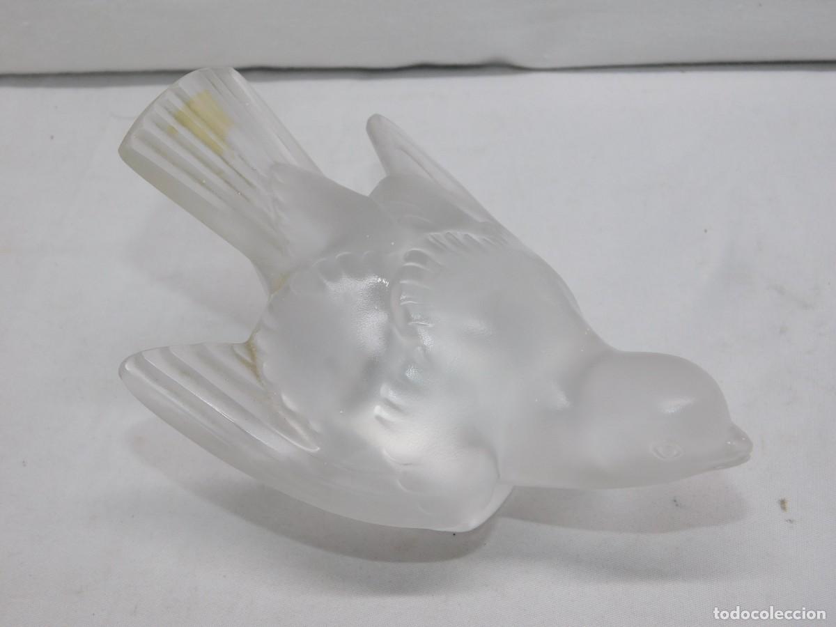 Antig&uuml;edades: P&Aacute;JARO DE CRISTAL LALIQUE - Foto 2