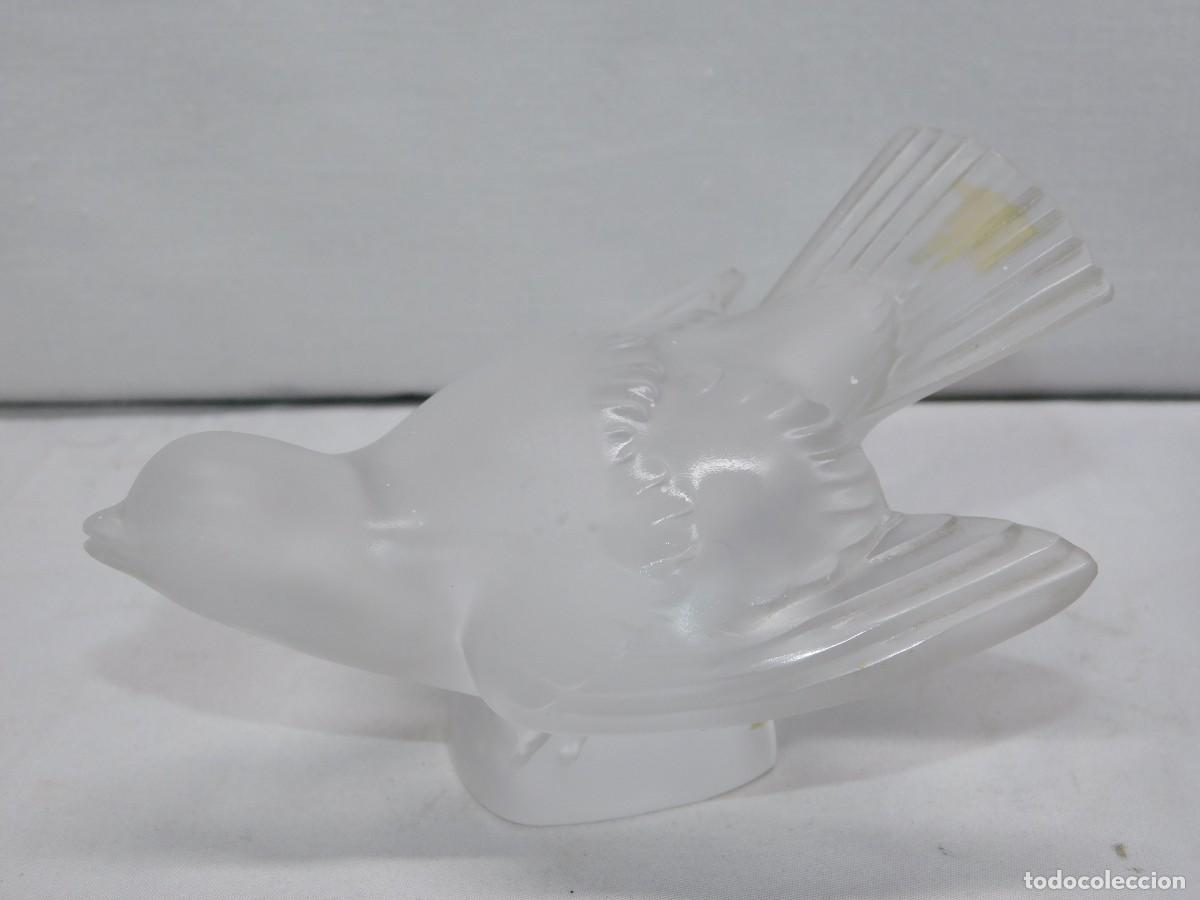 Antig&uuml;edades: P&Aacute;JARO DE CRISTAL LALIQUE - Foto 4