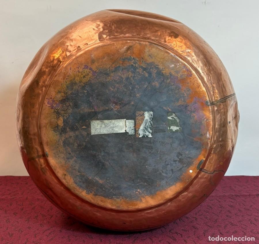 Antig&uuml;edades: Caldero Antiguo de Cobre - Foto 5