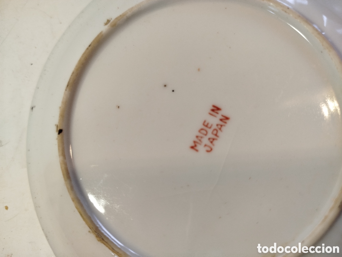 Antig&uuml;edades: Platillo de porcelana.... - Foto 5