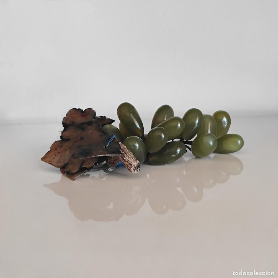 Antig&uuml;edades: RACIMO DE UVAS DECORATIVOS - ONIX / JADE - Foto 3