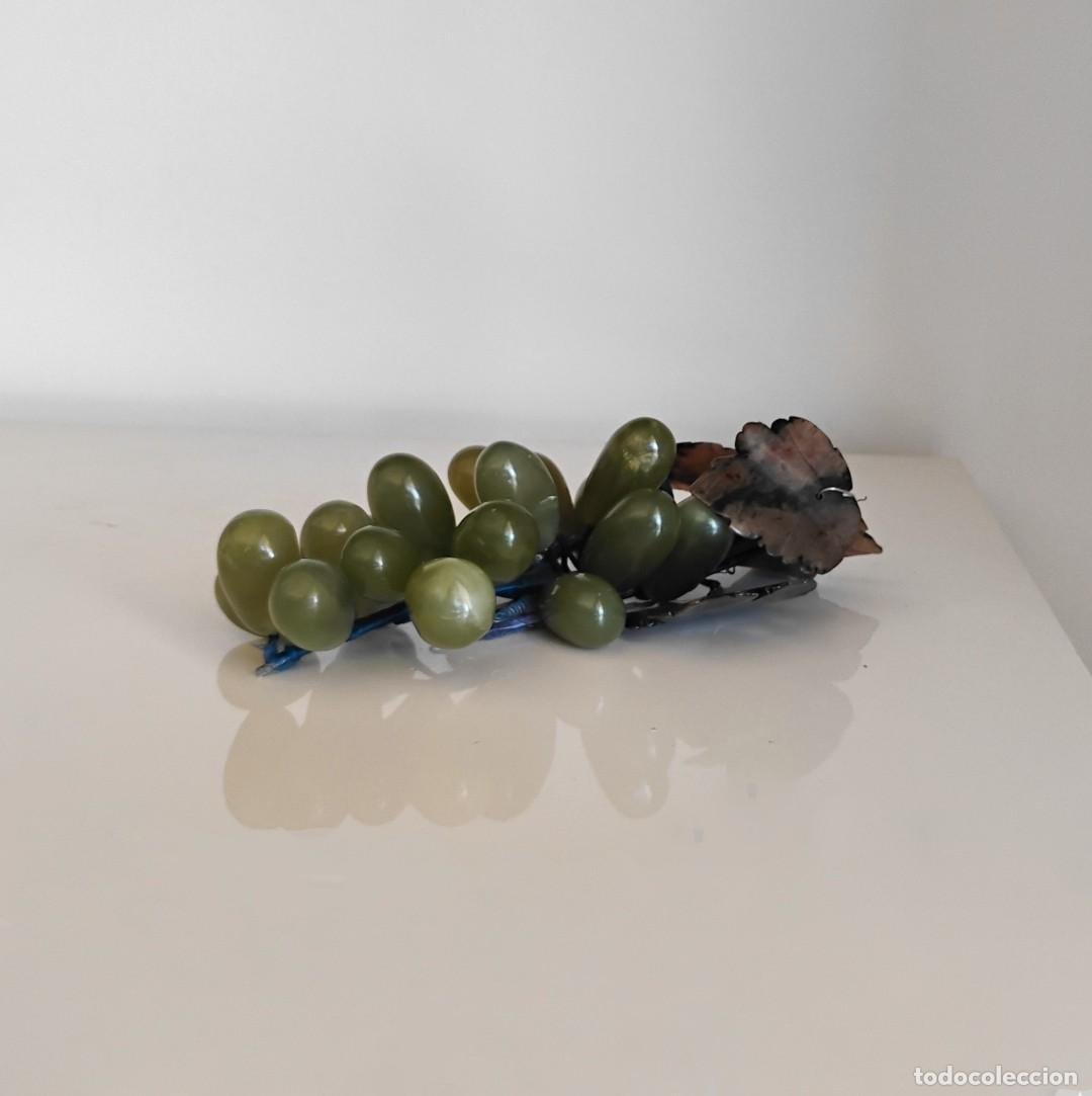 Antig&uuml;edades: RACIMO DE UVAS DECORATIVOS - ONIX / JADE - Foto 5