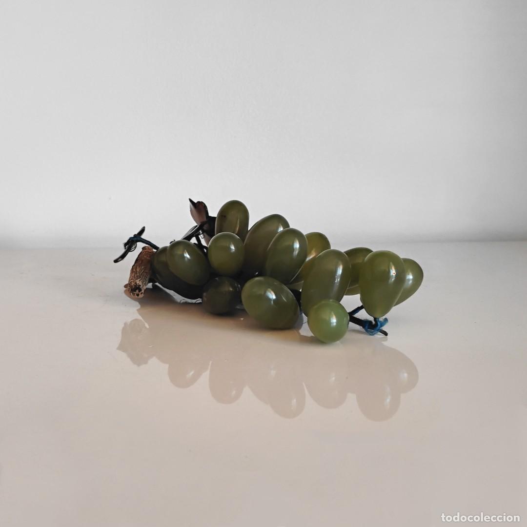 Antig&uuml;edades: RACIMO DE UVAS DECORATIVOS - ONIX / JADE - Foto 8