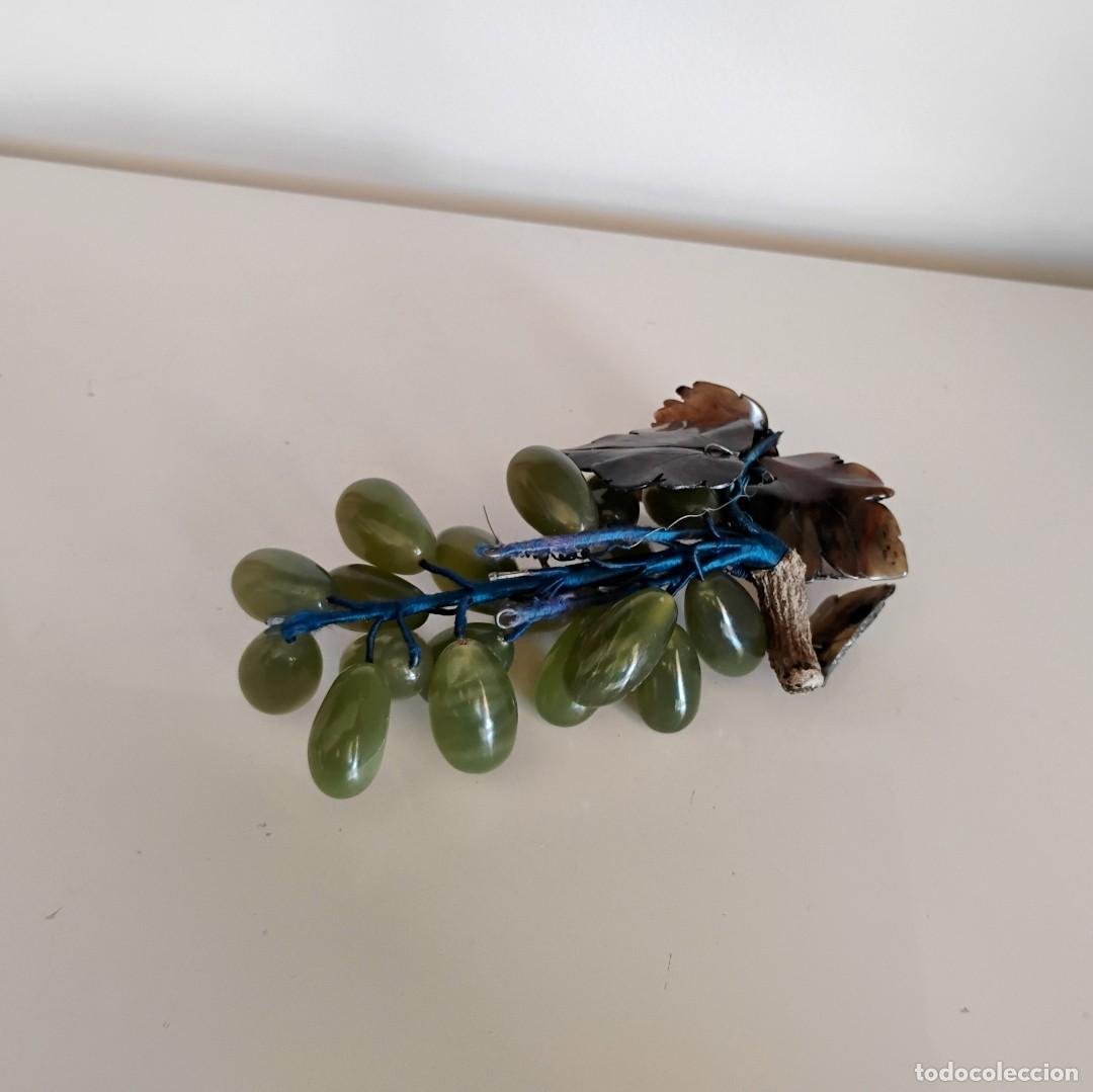 Antig&uuml;edades: RACIMO DE UVAS DECORATIVOS - ONIX / JADE - Foto 9