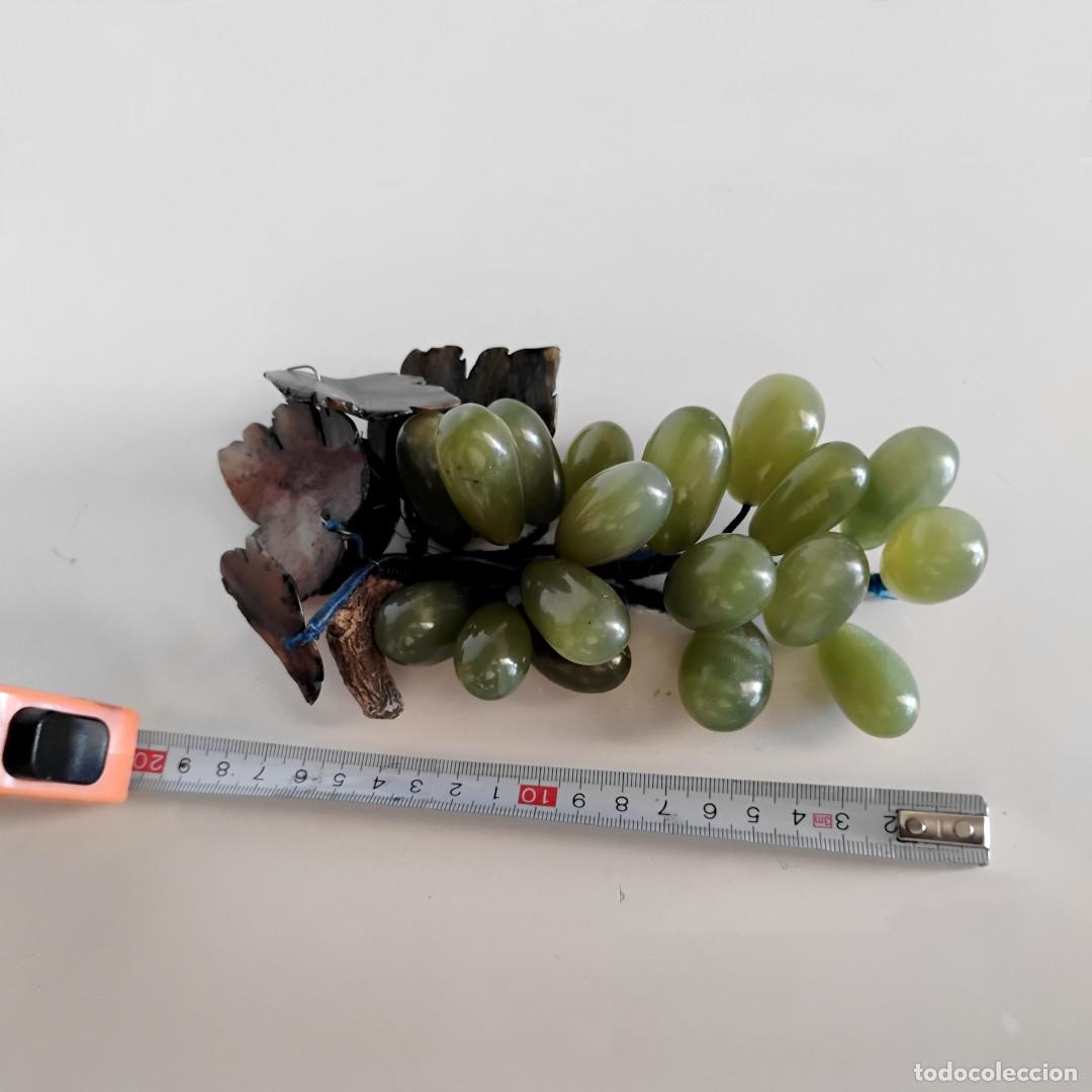 Antig&uuml;edades: RACIMO DE UVAS DECORATIVOS - ONIX / JADE - Foto 10