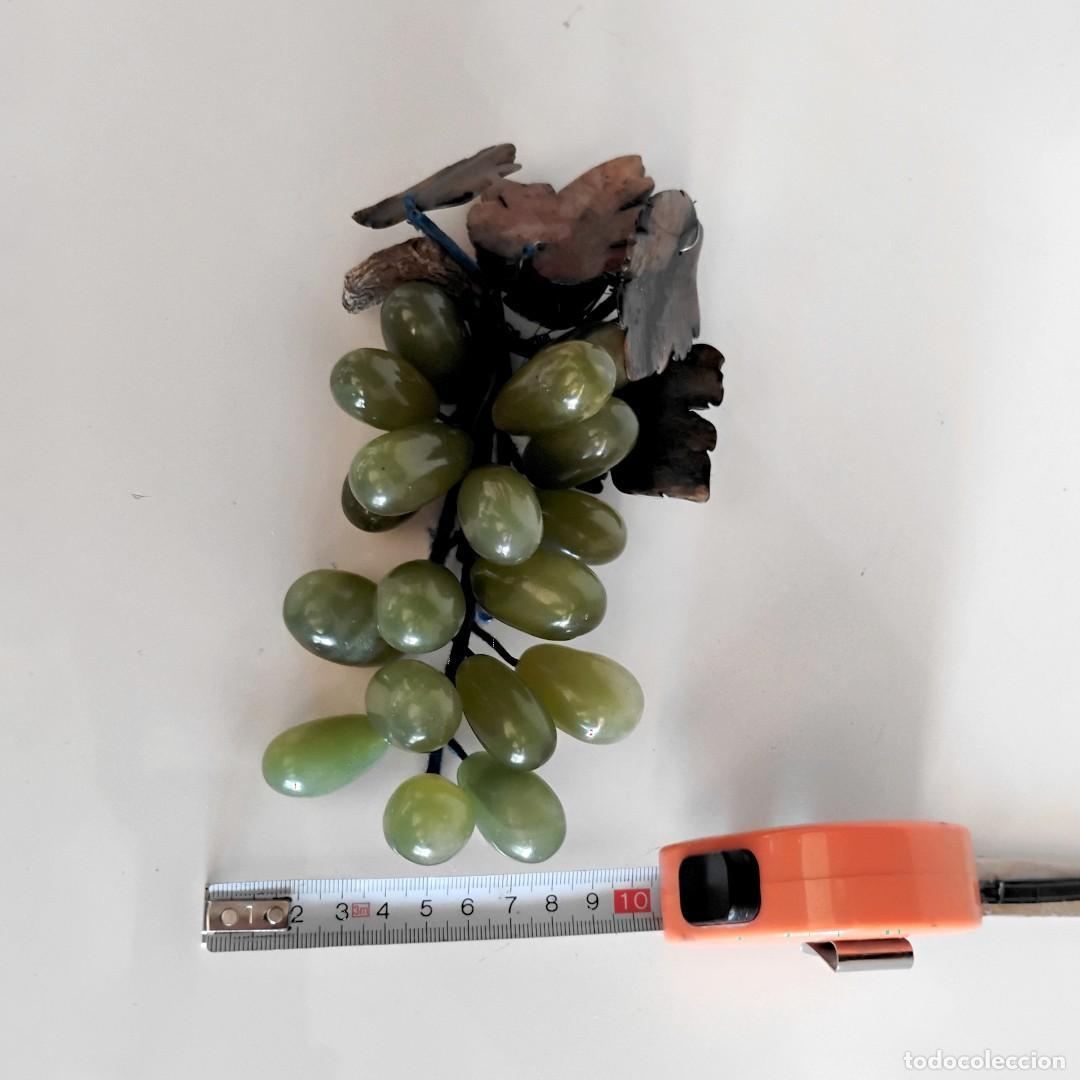 Antig&uuml;edades: RACIMO DE UVAS DECORATIVOS - ONIX / JADE - Foto 11