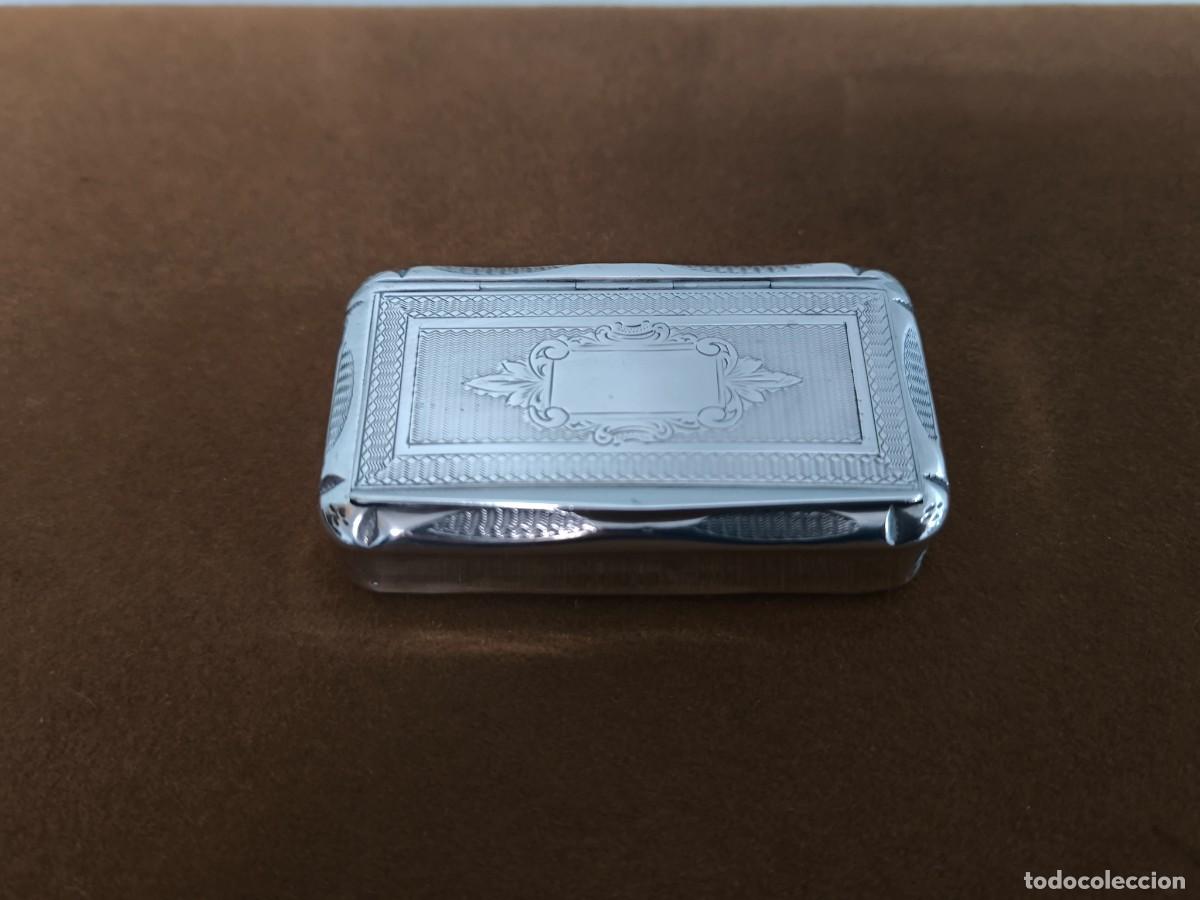 Antig&uuml;edades: CAJA DE RAPE FRANCESA EN PLATA - Foto 1