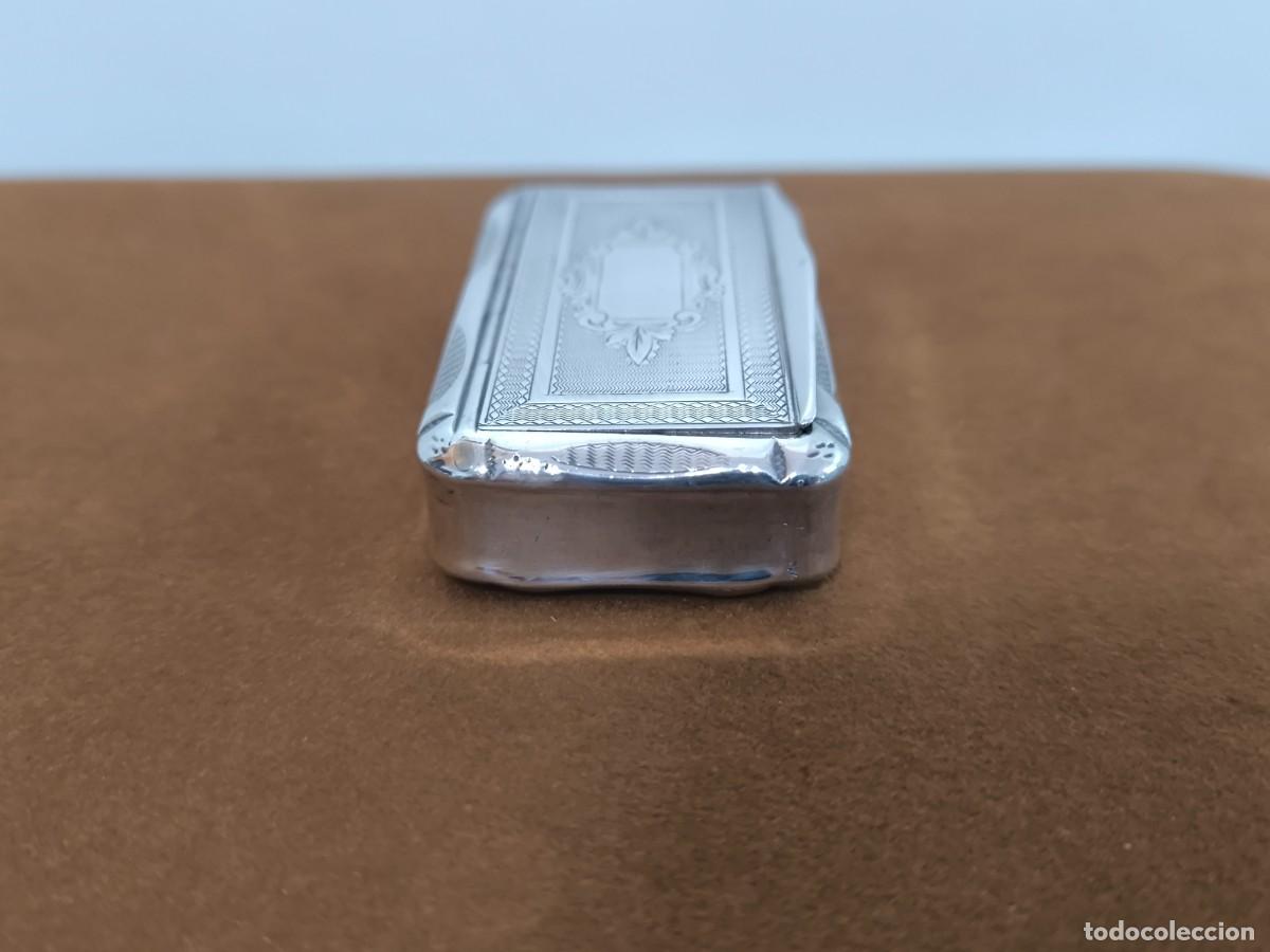 Antig&uuml;edades: CAJA DE RAPE FRANCESA EN PLATA - Foto 4