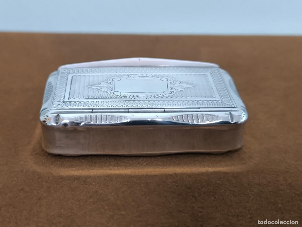 Antig&uuml;edades: CAJA DE RAPE FRANCESA EN PLATA - Foto 6