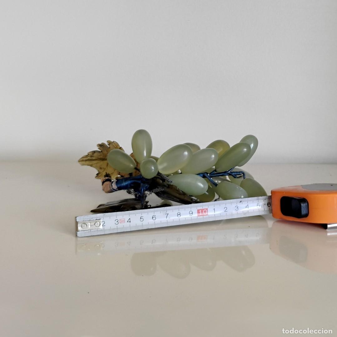 Antig&uuml;edades: RACIMO DE UVAS DECORATIVO - ONIX Y JADE - Foto 8