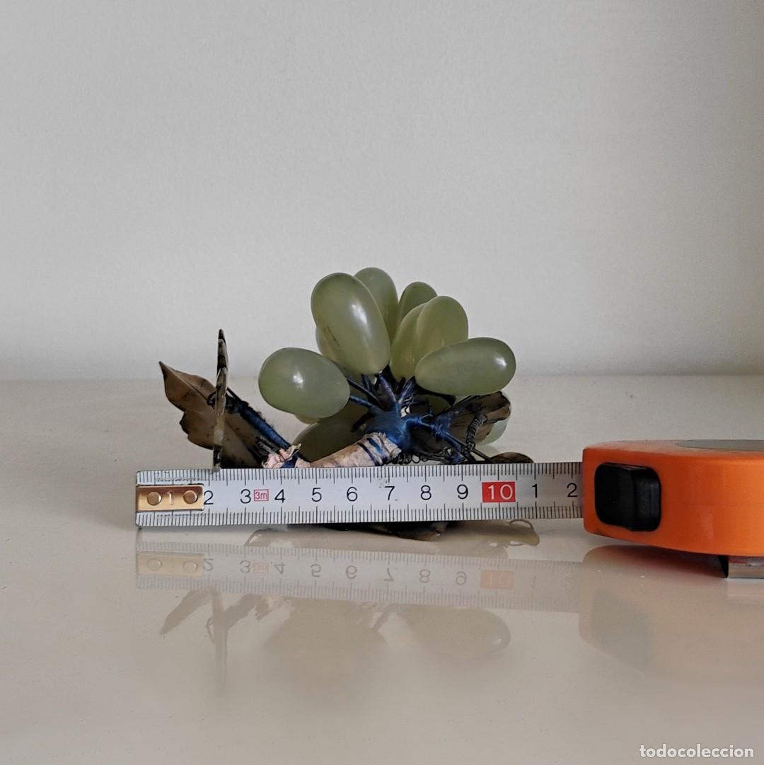 Antig&uuml;edades: RACIMO DE UVAS DECORATIVO - ONIX Y JADE - Foto 9