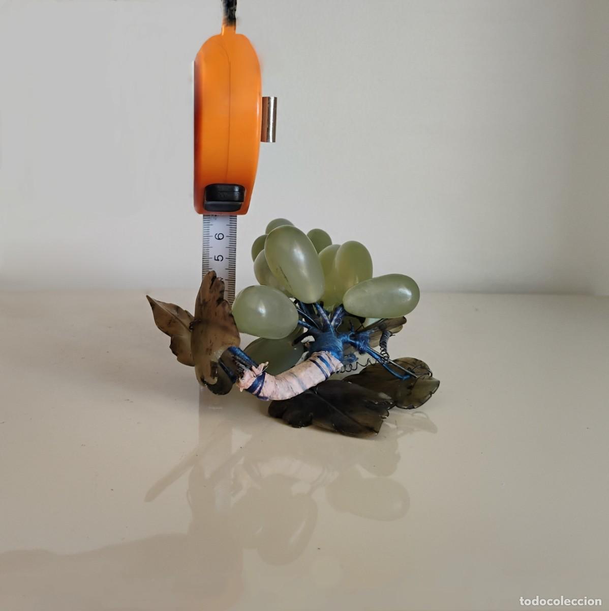 Antig&uuml;edades: RACIMO DE UVAS DECORATIVO - ONIX Y JADE - Foto 10