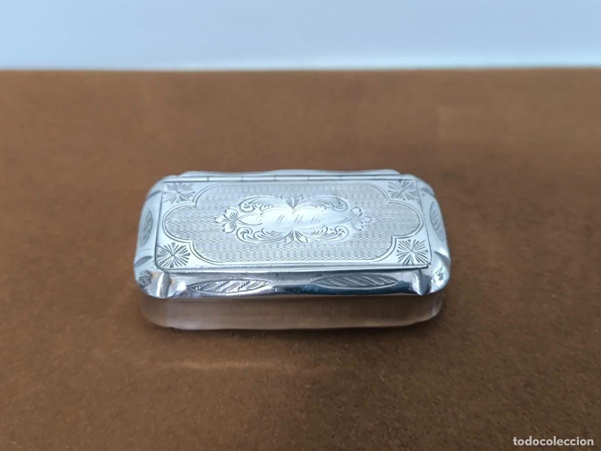 Antig&uuml;edades: CAJA DE RAPE FRANCESA EN PLATA - Foto 1
