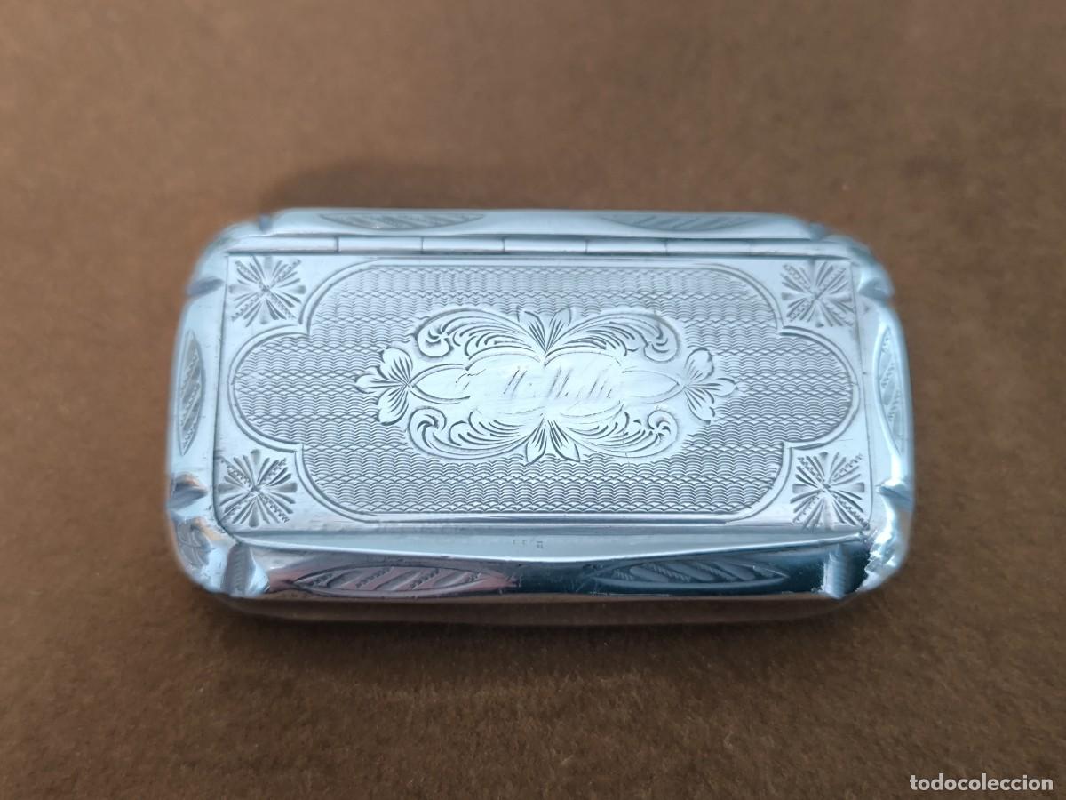 Antig&uuml;edades: CAJA DE RAPE FRANCESA EN PLATA - Foto 2