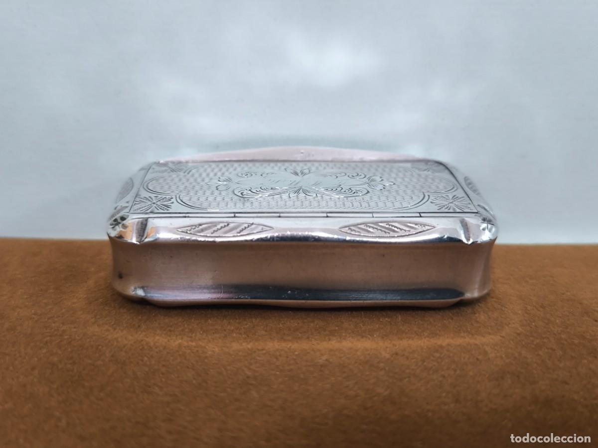 Antig&uuml;edades: CAJA DE RAPE FRANCESA EN PLATA - Foto 5