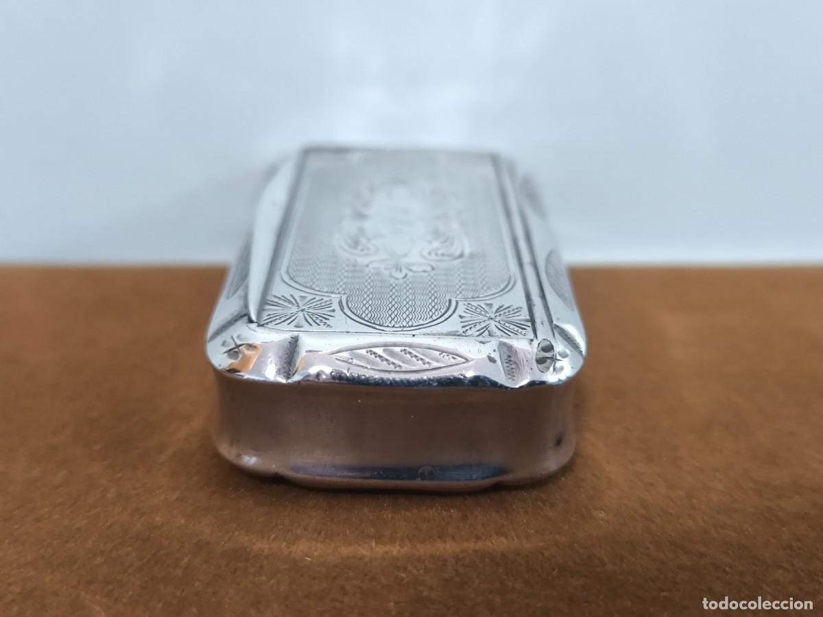 Antig&uuml;edades: CAJA DE RAPE FRANCESA EN PLATA - Foto 6