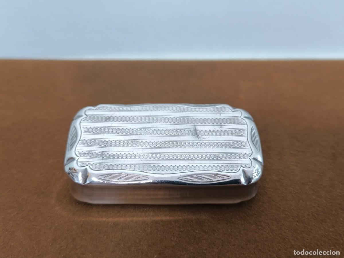 Antig&uuml;edades: CAJA DE RAPE FRANCESA EN PLATA - Foto 8